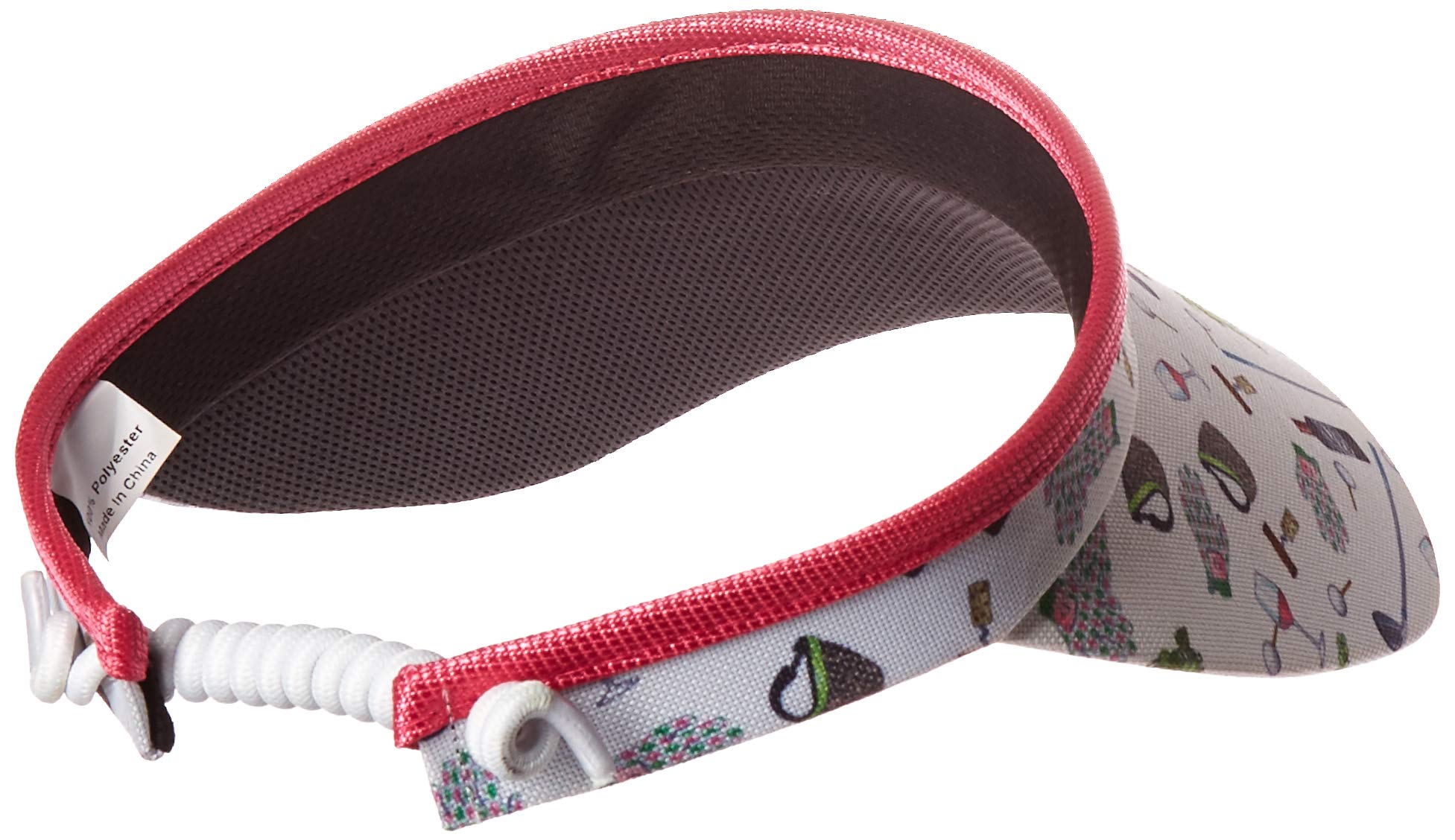Glove It Coil Visor Hat for Women - UV Protection Sun Visor for Golf, Tennis, Running & Beach - Lightweight No Headache Design - Perfect for Outdoor Sports & Summer Activities