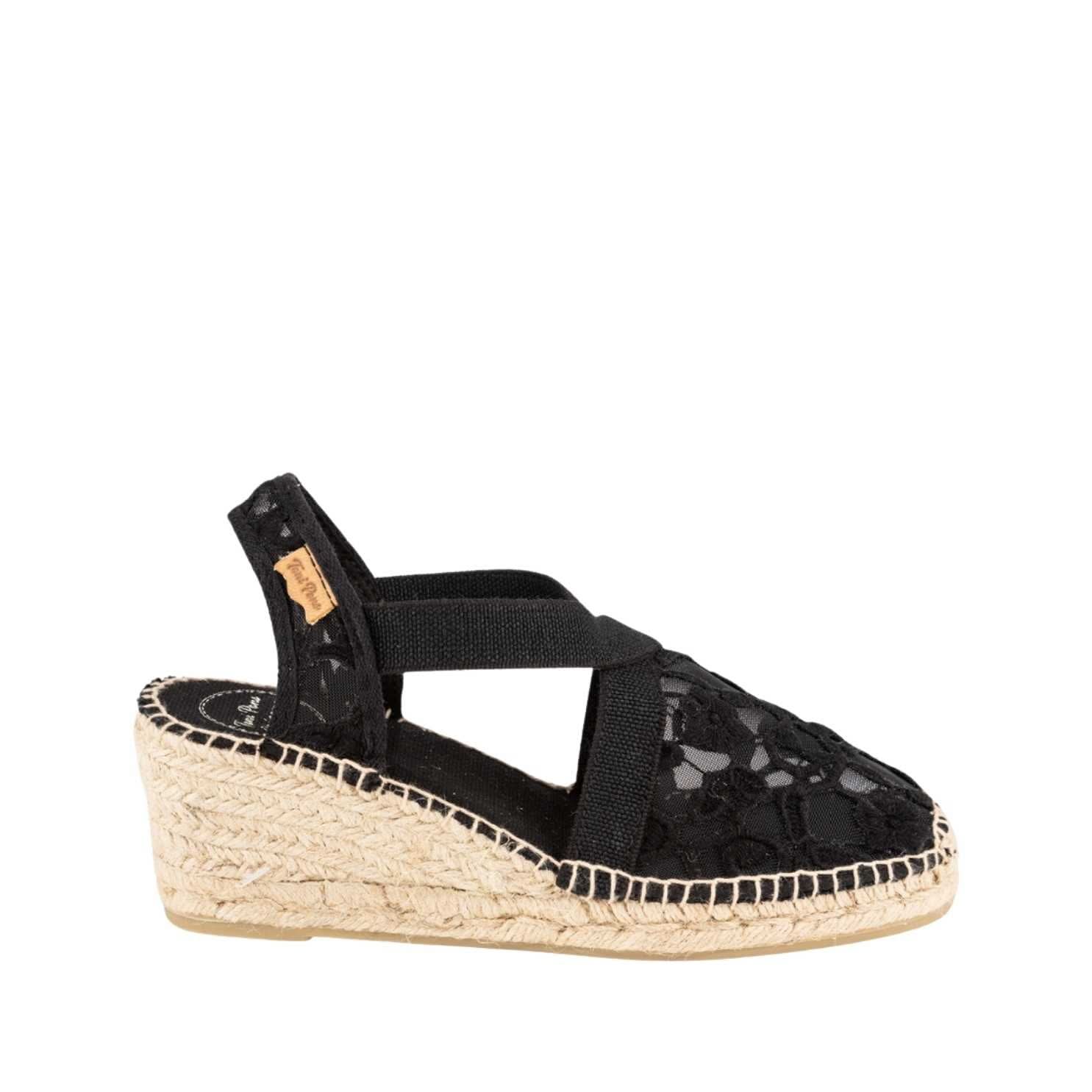 Women's Embroidered Wedge Espadrille Sandals - Terra ZD Style | Comfortable Summer Beach Shoes for Walking & Outdoor Activities