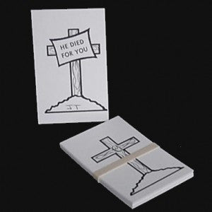 He Died for You - Christian Religious Cross Necklace for Men & Women - Perfect for Church, Prayer & Daily Wear