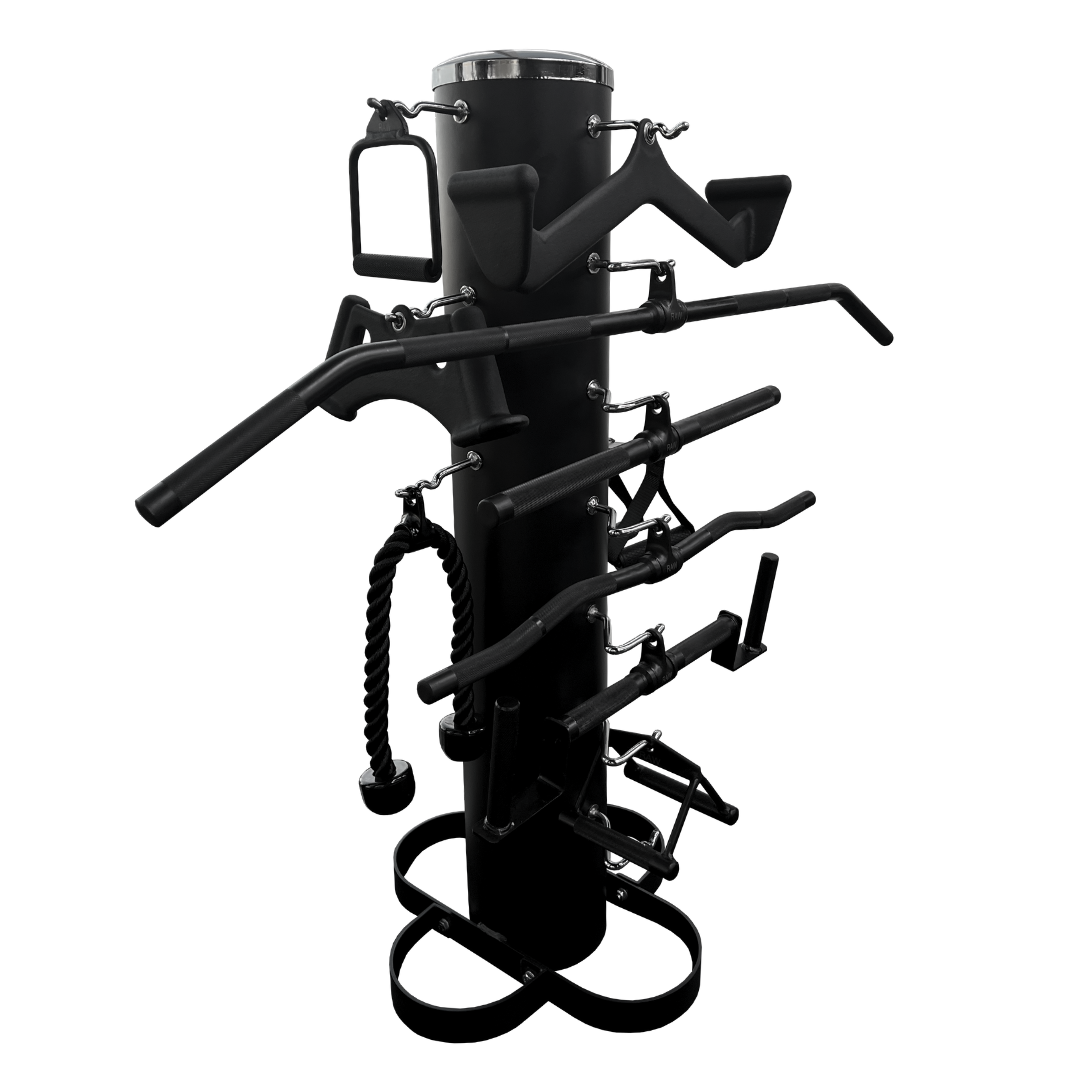 Heavy Duty Cable Attachment Tree for Home Gym - Perfect for Strength Training, Resistance Bands & Suspension Workouts