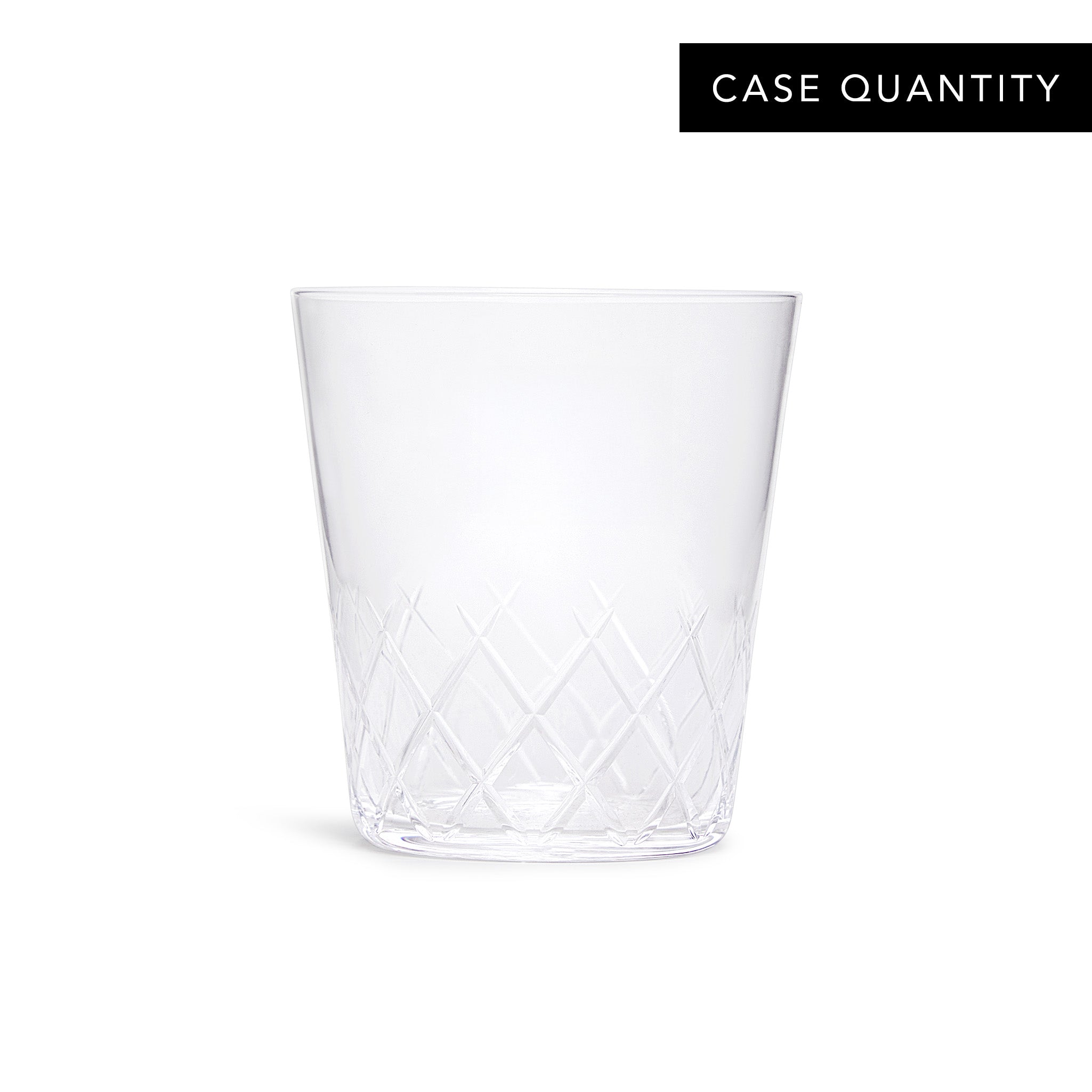 Premium 10oz (305ml) Hard Strong Tapered Yarai Rocks Glasses - 24 Pack Set for Whiskey, Cocktails & Barware - Perfect for Home Bars, Restaurants & Gifts