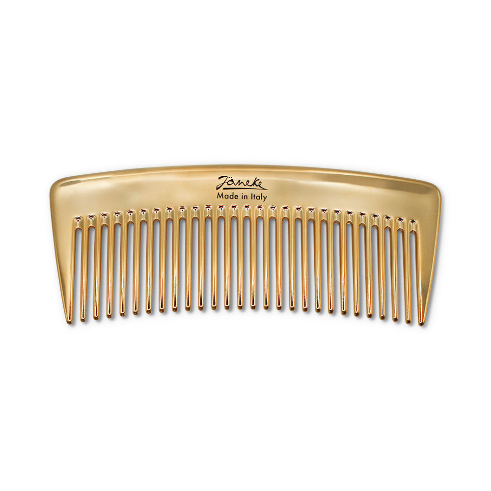 Janeke Comb AU855 - Professional Detangling Hair Comb for Women & Men - Wide Tooth Styling Comb for Curly, Thick, and Wet Hair - Perfect for Salon, Home, and Travel Use