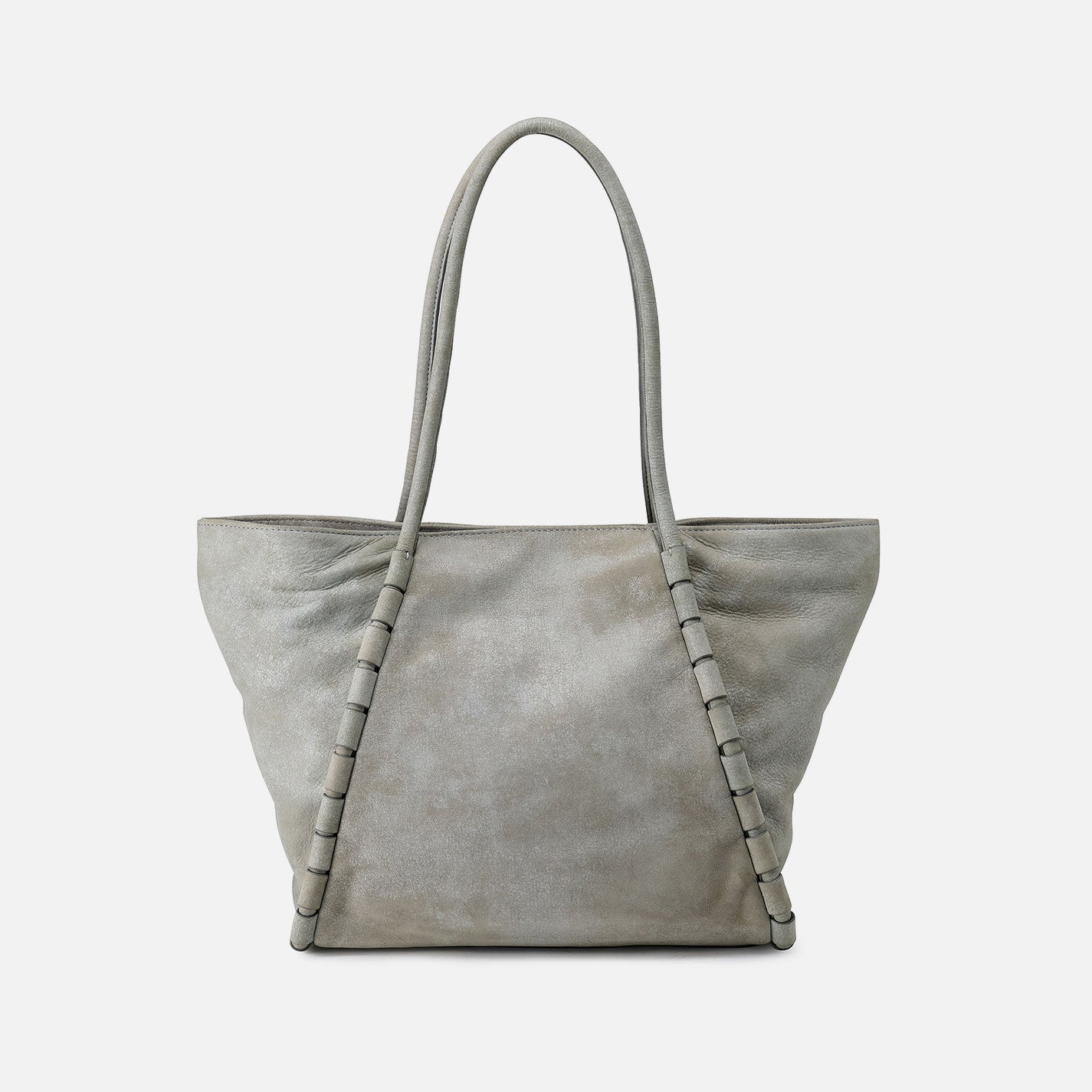 Phoebe Tote Bag in Premium Buffed Leather - Misty Harbor Color | Stylish Women's Handbag for Work, Travel & Everyday Use