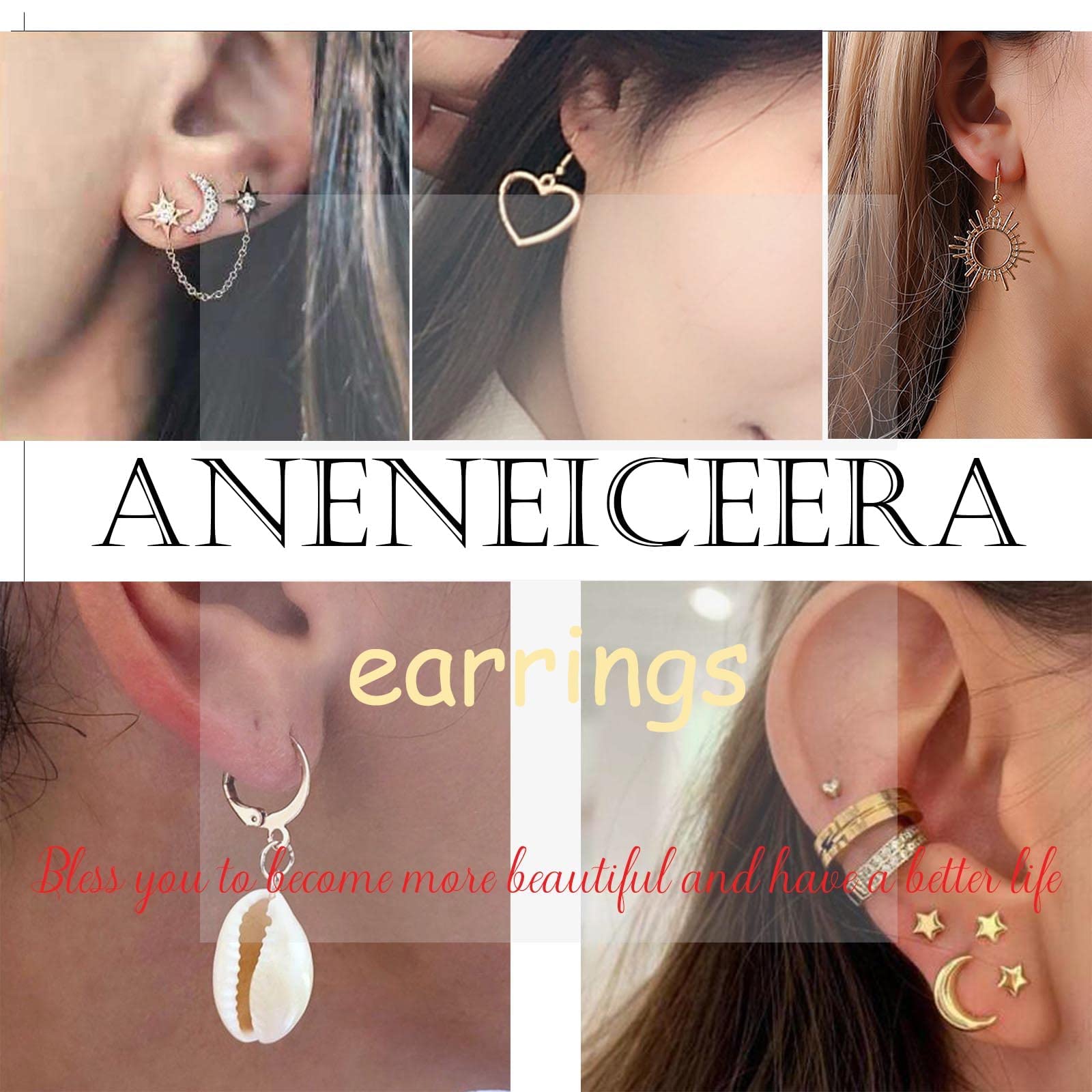 Boho Big Hoop Earrings - 24K Gold Plated Large Circle Earrings for Women | Punk, Vintage & Wedding Jewelry | Perfect for Daily Wear, Parties & Special Occasions