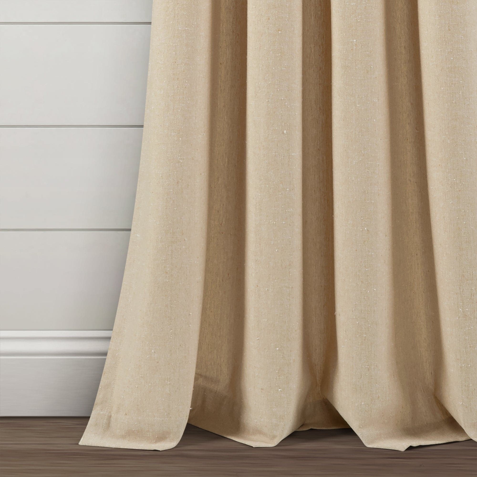 Farmhouse Boho Stripe Woven Tassel Window Curtains - Yarn Dyed Recycled Cotton Blend Panel Set (2 Pack) for Living Room, Bedroom & Dining Room Decor