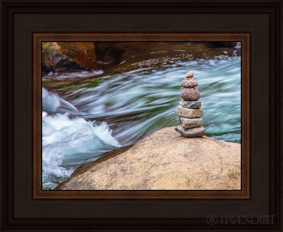 Cairn Meditation Stones - Natural Balancing Stones for Mindfulness, Stress Relief & Yoga - Perfect for Home, Office & Outdoor Meditation Practice