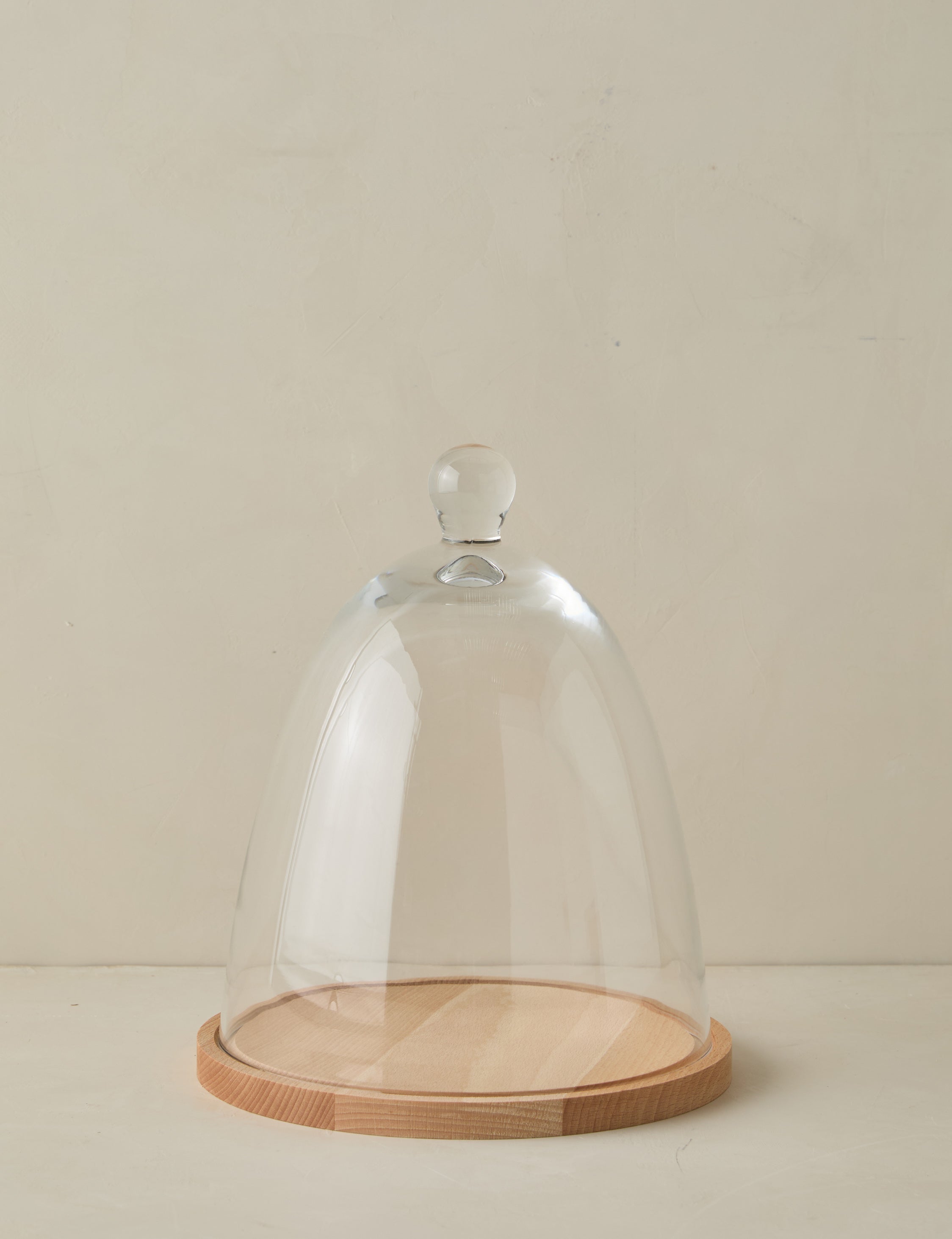 Elegant Glass Dome with Wood Base - Perfect for Displaying Collectibles, Jewelry & Home Decor | etúHOME | Showcase Your Treasures in Style