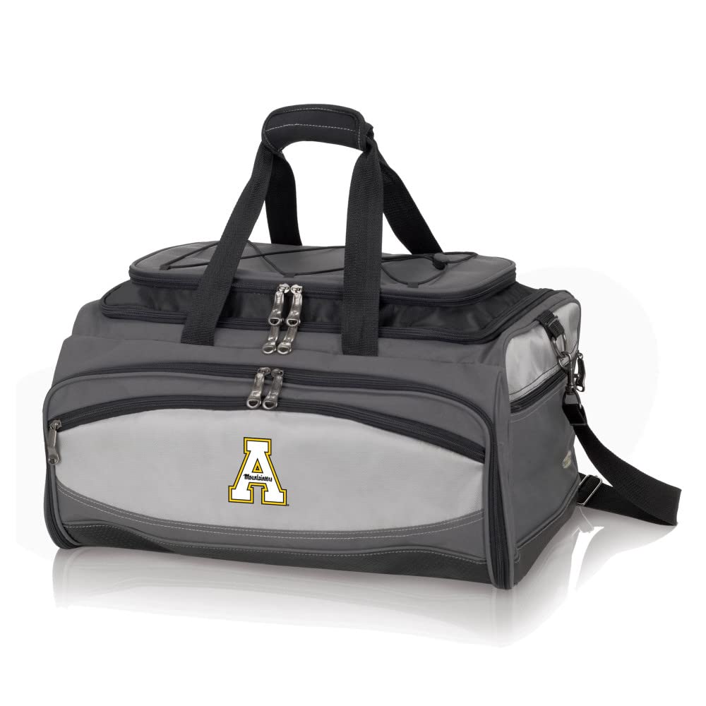 PICNIC TIME NCAA Unisex-Adult Portable Charcoal Grill & Cooler Tote - Perfect for Tailgating, Beach Parties, Camping and Outdoor BBQs