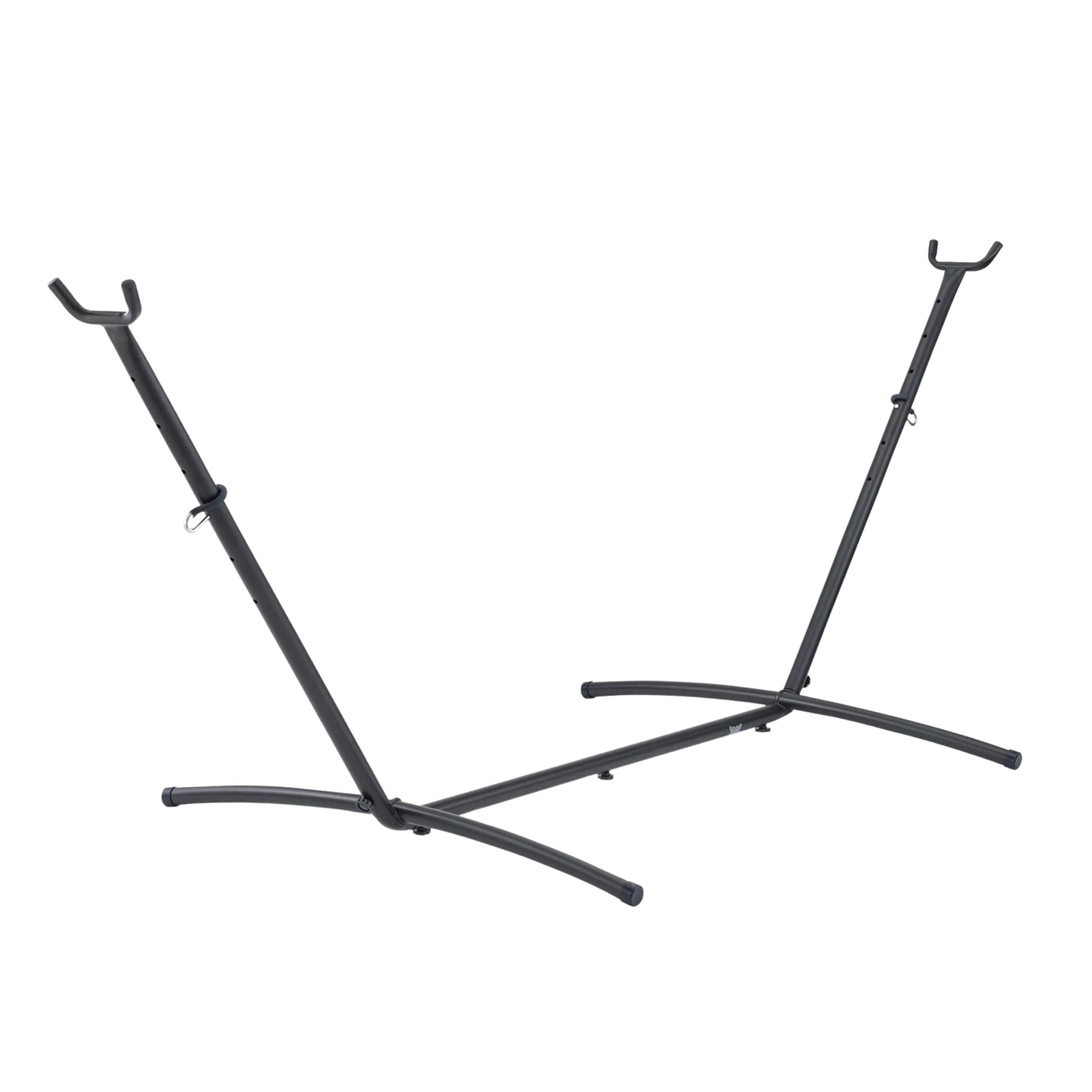 Yellow Leaf Adjustable Hammock Stand 485lb Capacity - Fits 10ft Hammocks, Lightweight & Sturdy, Easy Setup with Carry Bag (Deep Charcoal) - Perfect for Backyard, Beach, Camping & Outdoor Relaxation