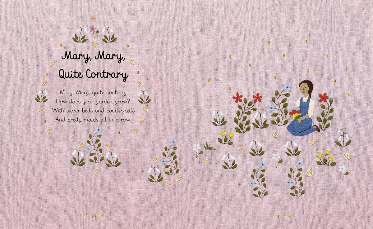 Lucy Brownridge (Edited by): Read to Your Baby Every Night - Embroidered by Chloe Giordano | Bedtime Story Book for Newborns & Toddlers | Perfect for Parent-Child Bonding & Early Learning