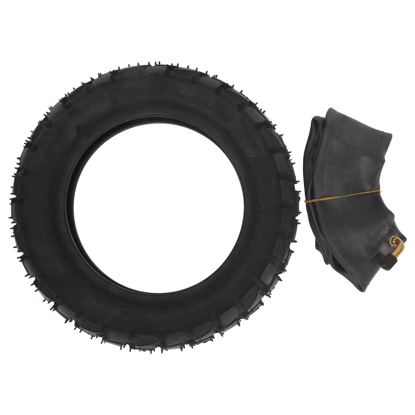 10 Inch Electric Scooter Tire Replacement - 10x3 Inner Tube & 255x80 Outer Tire Set - Durable Rubber Tyre for 10in Scooters - Perfect for Commuting, Urban Travel & Last-Mile Transportation
