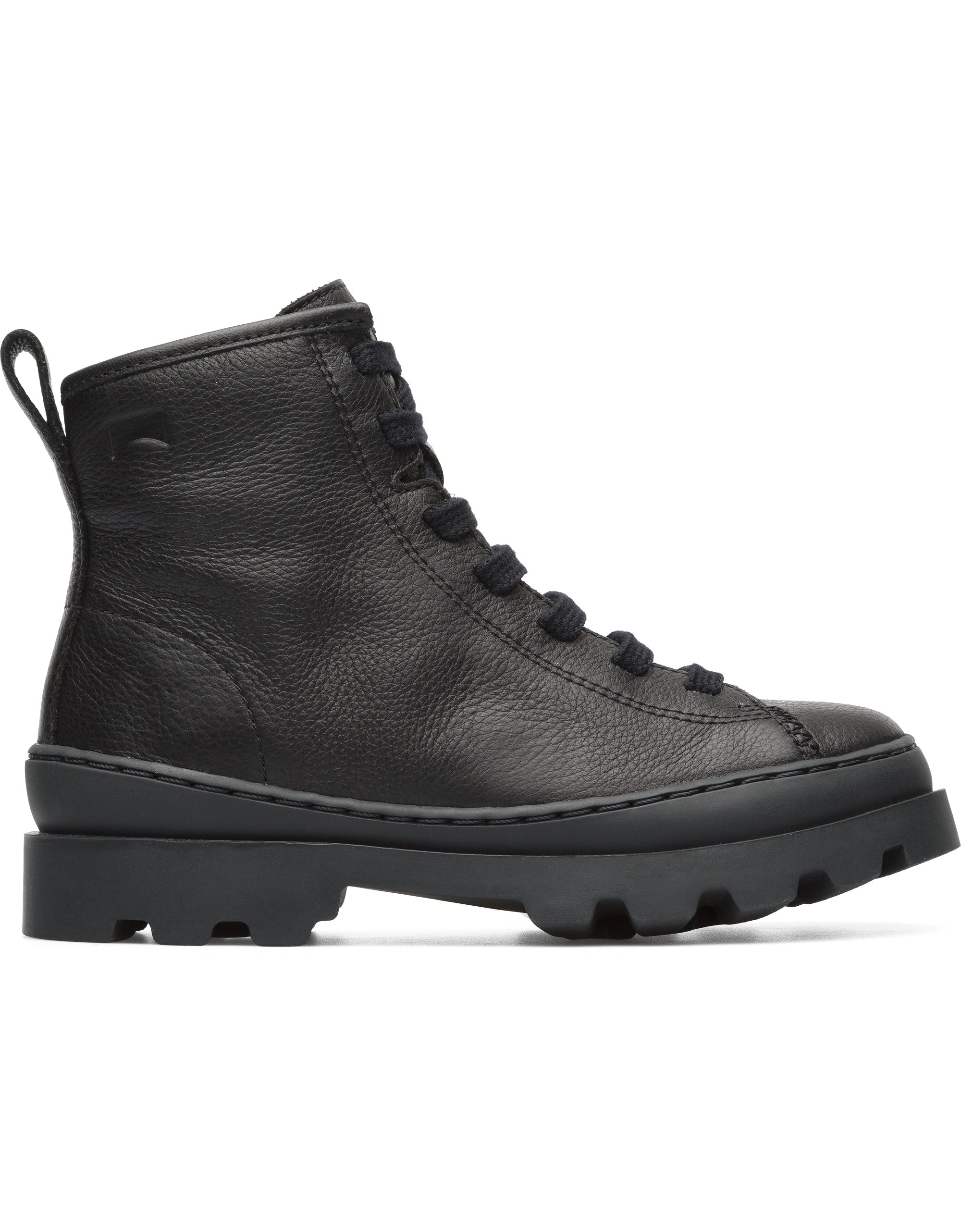 **Brutus Black Kids' Camping Shoes - Durable & Comfortable Hiking Footwear for Outdoor Adventures**