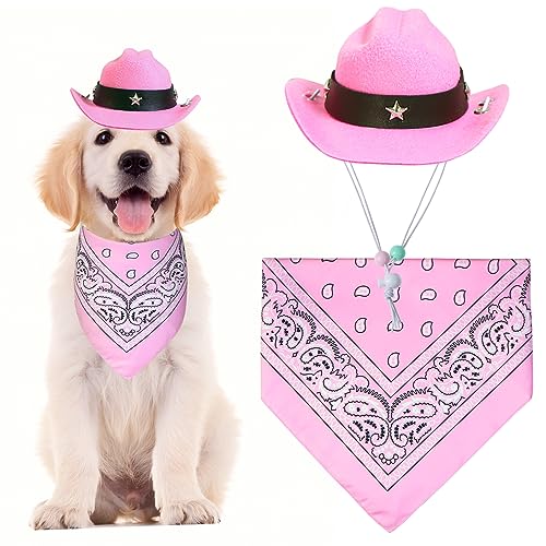 Pink Hat & Pink Bandana
