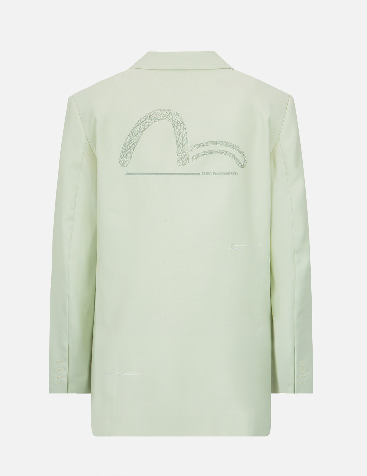 Elegant Seagull Embroidery Blazer for Women - Stylish Formal Jacket with Unique Bird Design - Perfect for Office Wear, Business Meetings & Special Occasions