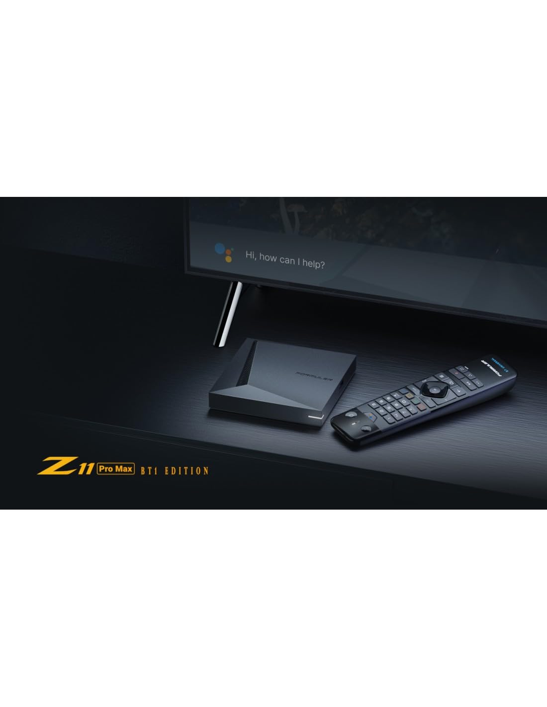 Formuler Z11 Pro Max BT1 2024 - 4K Ultra HD Android TV Box | Streaming Media Player for Netflix, Hulu, Prime Video | Fast WiFi & Bluetooth | Home Theater Entertainment System