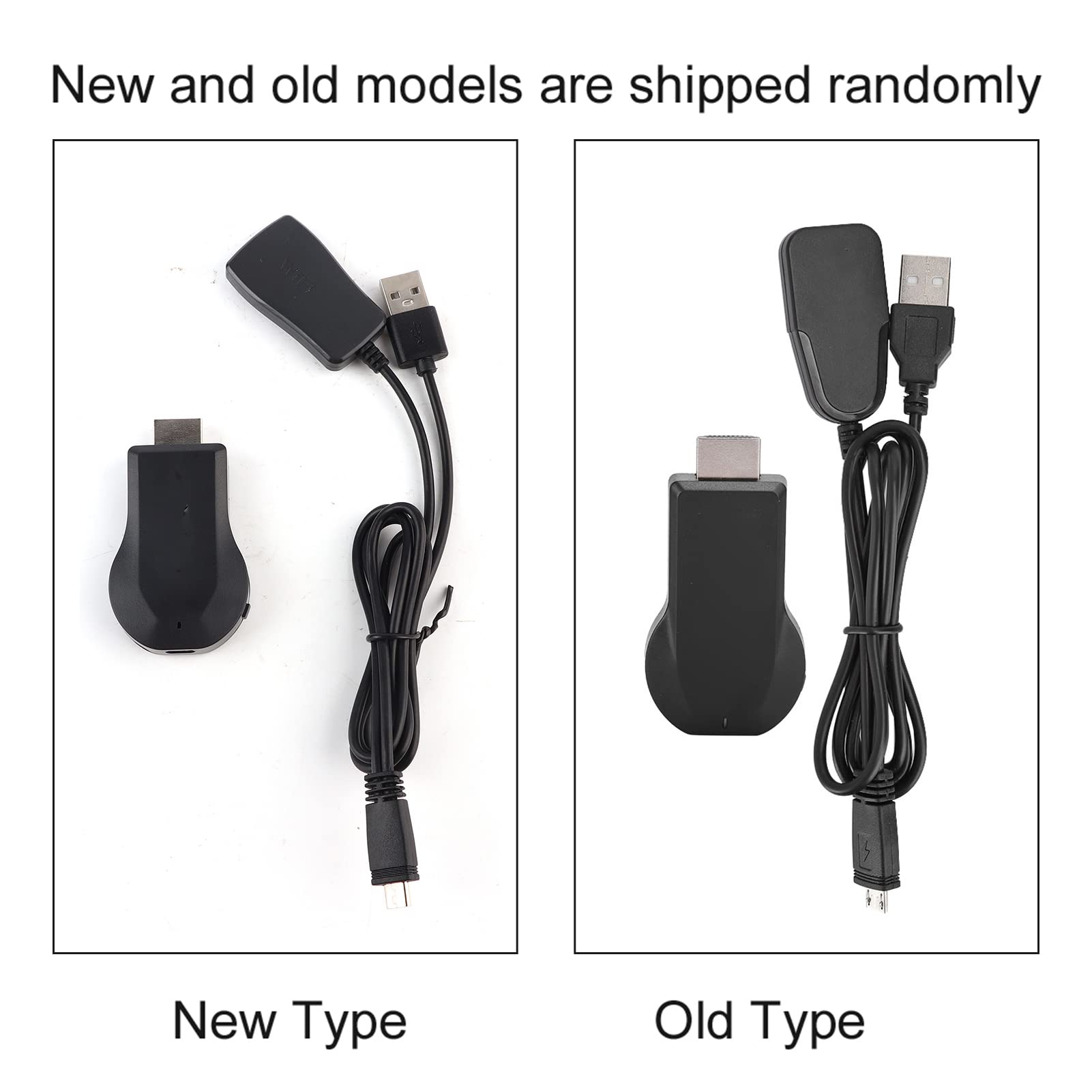 1080P Wireless HDMI Streaming Adapter - Airplay, Miracast & DLNA Compatible Display Receiver Dongle for Smart TV, Laptop & Projector | 2.4G WiFi Support | Perfect for Home Theater, Office Presentations & Gaming