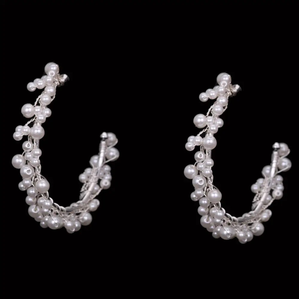 Elegant Bridal Earrings for Weddings - E2345 | Perfect for Brides, Bridesmaids, and Special Occasions