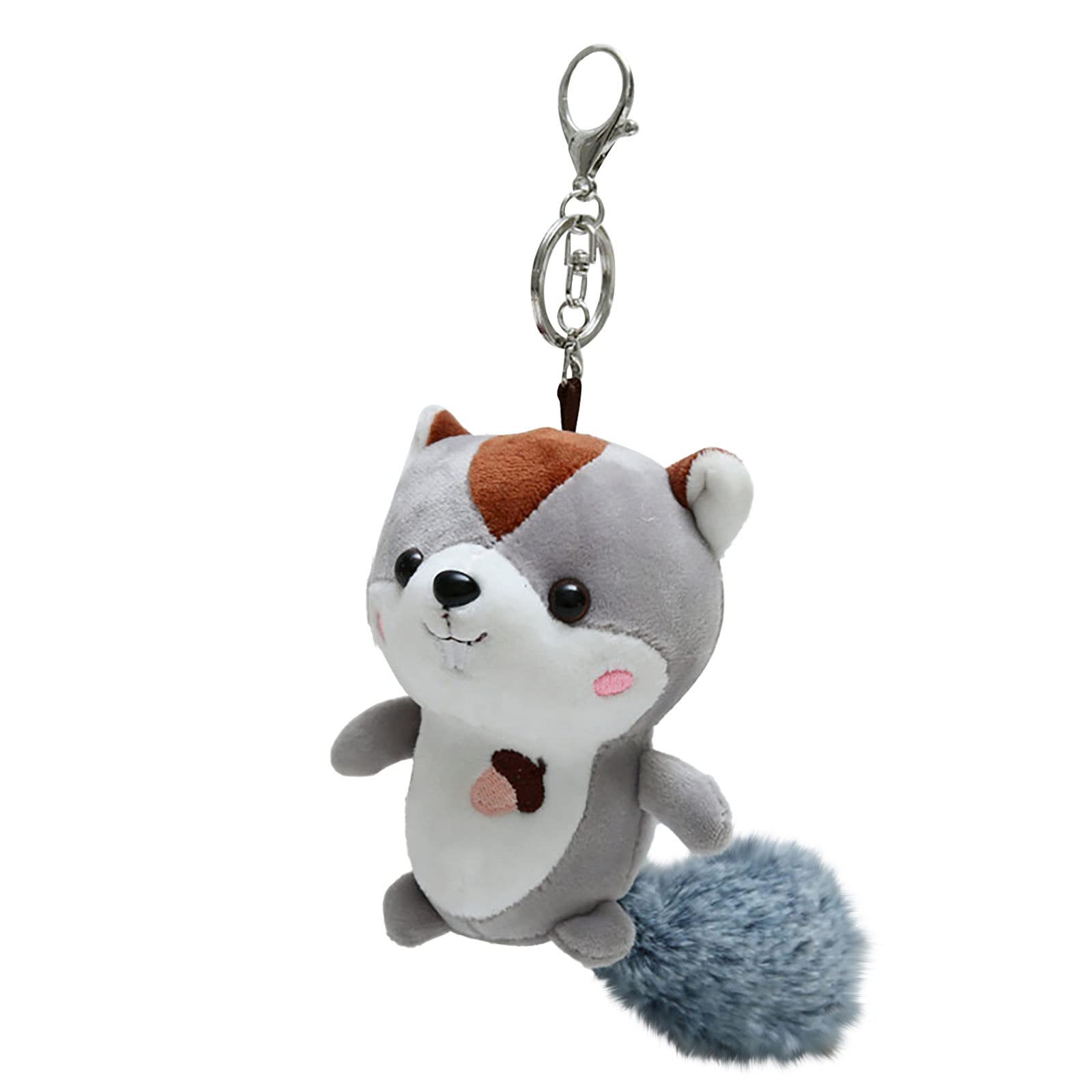 Cute 5-Inch Cheese Plush Toy Keychain - Soft Stuffed Animal Gift for Kids & Collectors | Perfect for Backpacks, Gifts & Cuddling