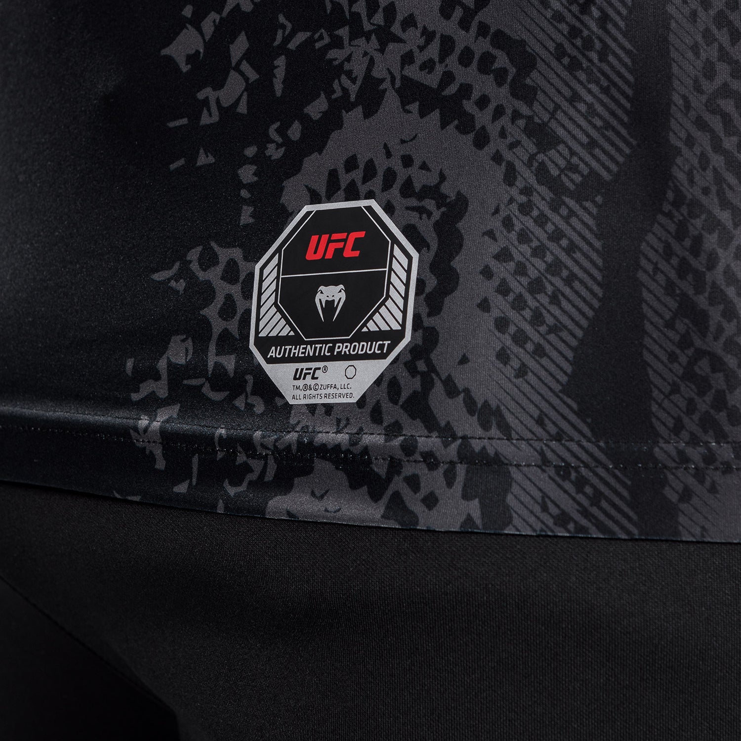 Venum UFC Adrenaline Authentic Fight Night Walkout Jersey for Men - Black | MMA Training, UFC Events & Sports Fan Apparel