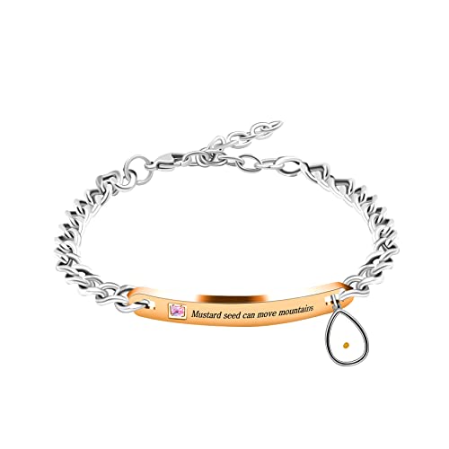 Pink CZ&rose gold plate-Drop