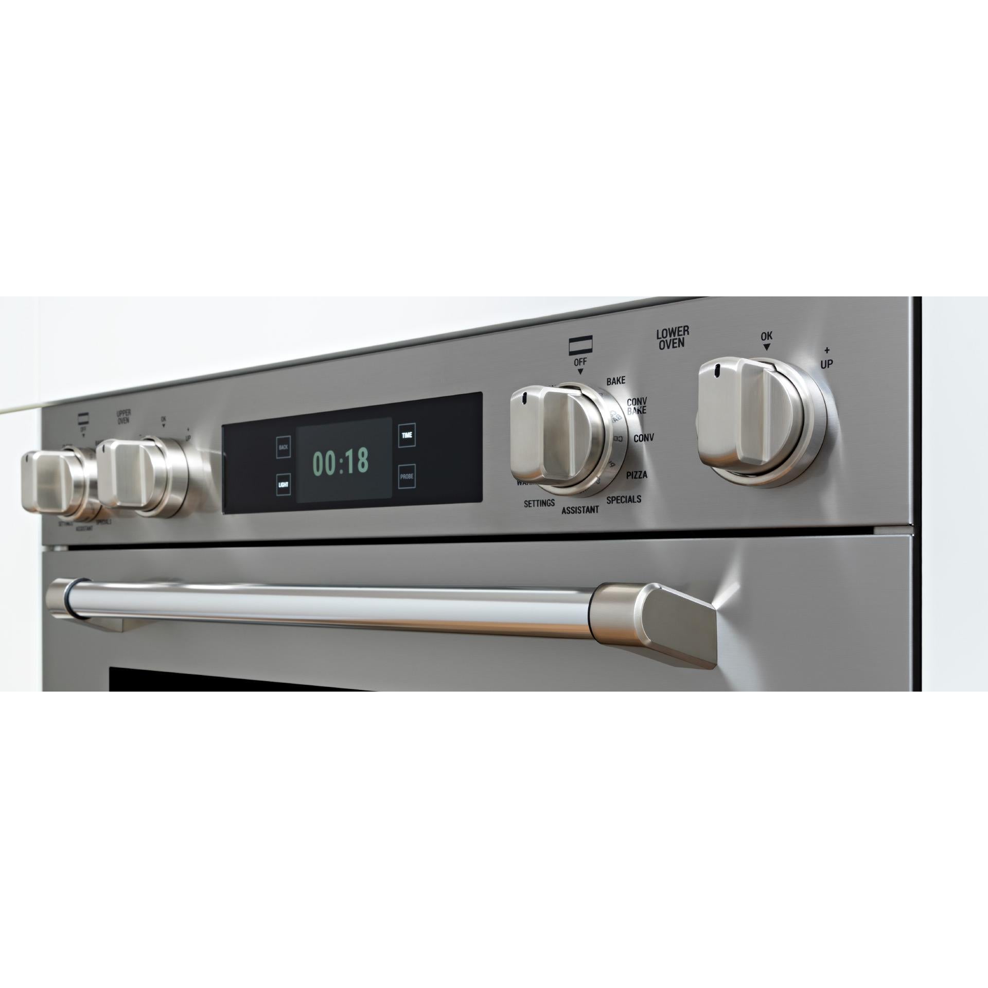 Bertazzoni MAST30FDEXT 30-Inch Built-In Double Wall Oven with Convection Technology - 8.2 cu.ft Capacity for Professional Baking & Large Family Cooking