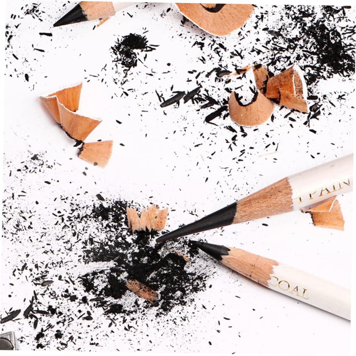 DIYEAH 48-Piece Sketch Pencil Set - Professional Drawing Pencils for Artists (Black & Colored Wooden Pencils) - Perfect for Sketching, Shading, and Art Projects