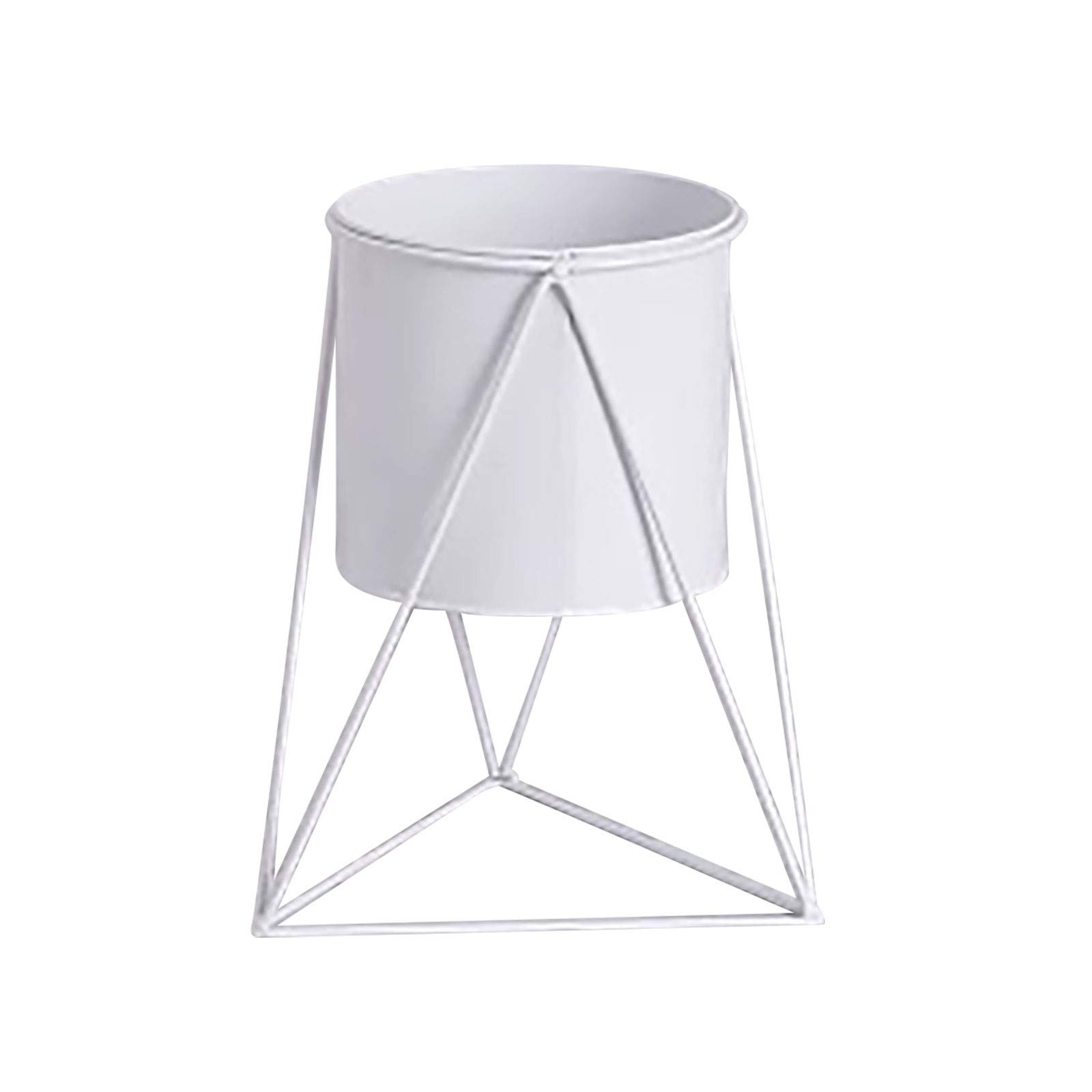 iHTHA Pot Green Plant Stand - Creative Floor Flower Pot Holder for Indoor & Outdoor Potted Plants - Perfect for Patio, Lawn, Garden, and Air Plant Display (Size A, One Size) - Ideal for Home Decor, Living Room, Balcony, and Office Spaces