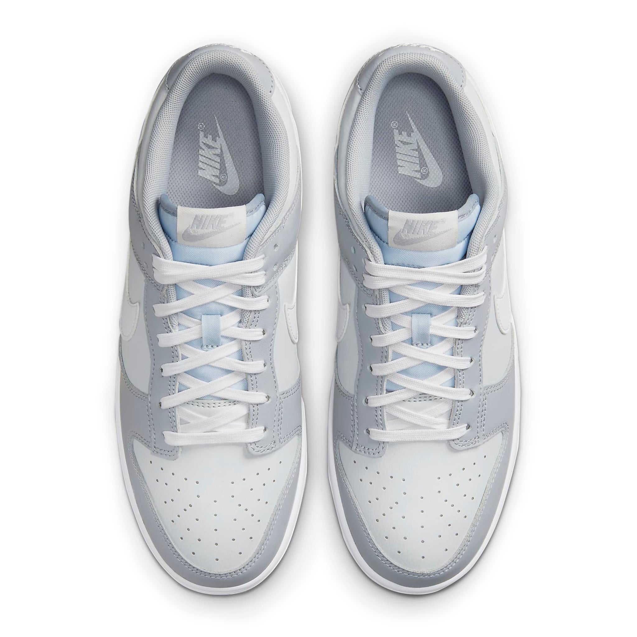 Nike Dunk Low Two Tone Grey Sneakers - Men's Casual Shoes for Streetwear & Everyday Comfort - Perfect for Walking, Running, and Urban Fashion