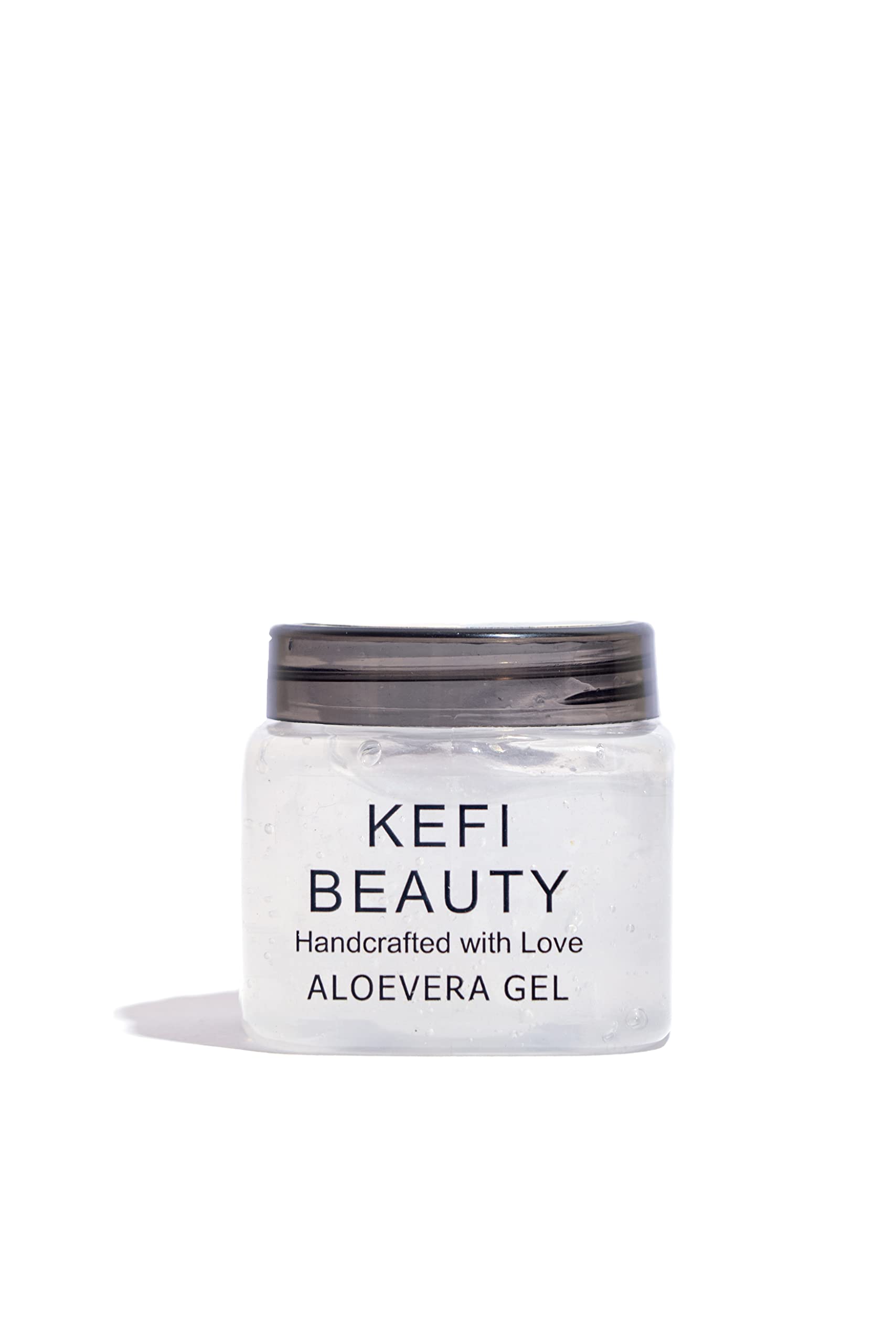 KEFI BEAUTY Pure Aloe Vera Gel for Face & Hair - Hydrating, Moisturizing & Soothing Skin Care Treatment | 150g Multipurpose Gel for Sunburn Relief, After Shave, Hair Mask & Daily Moisturizer
