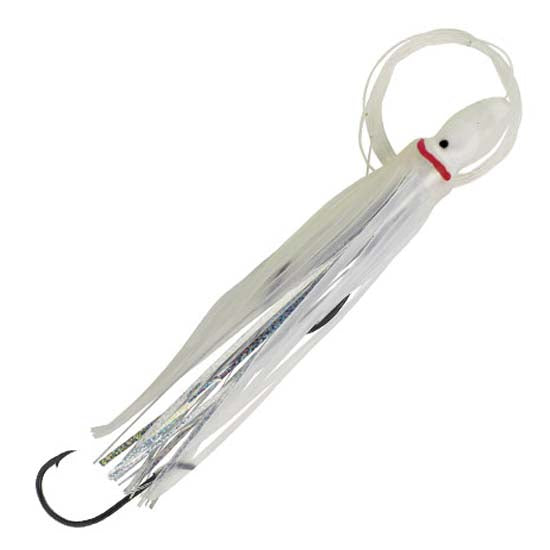 Boone UV Bait Hoochie Rigged - Premium Saltwater Fishing Lure for Salmon, Trout & Steelhead - Perfect for Trolling & Casting in Deep Waters