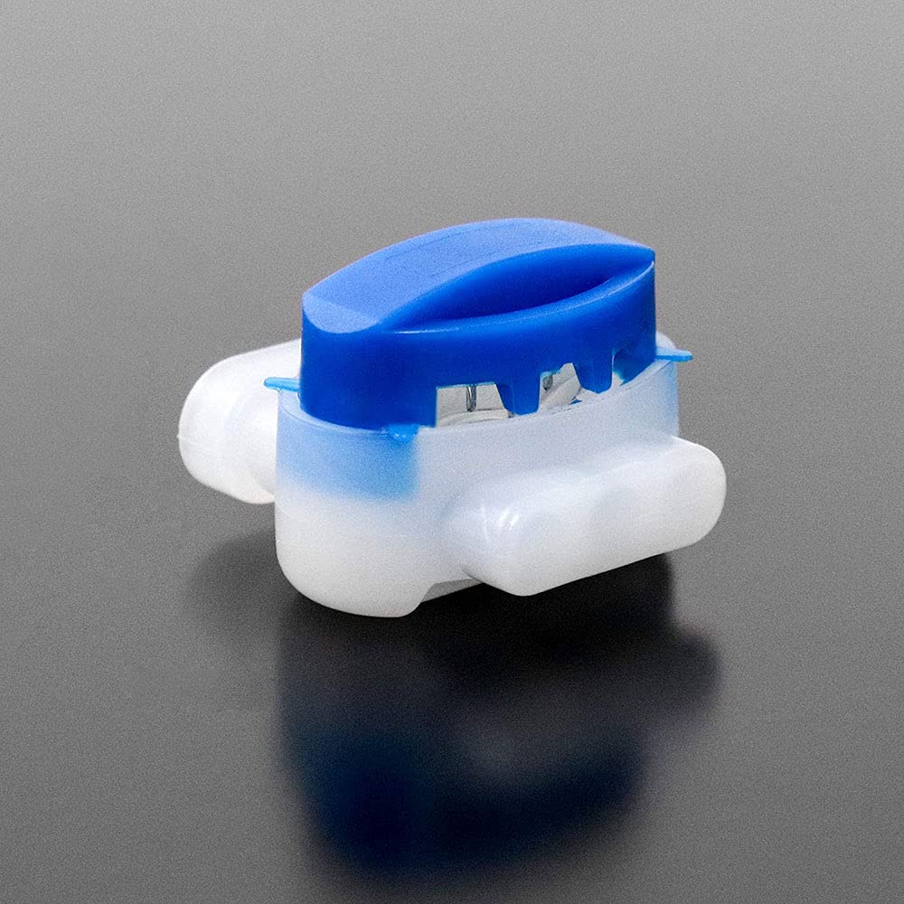 20PCS 3 Wire IDC 314 Electrical Connectors for Robotic Lawn Mowers, Irrigation Systems | Durable Waterproof Terminals for Outdoor Gardening & Smart Home Automation