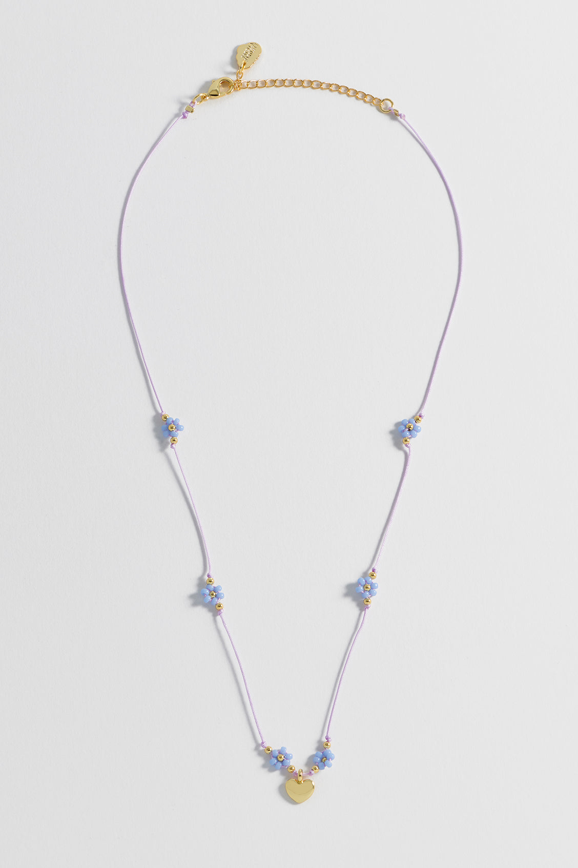 Flower Heart Miyuki Necklace - Elegant Beaded Jewelry for Women, Perfect for Weddings, Parties & Everyday Wear