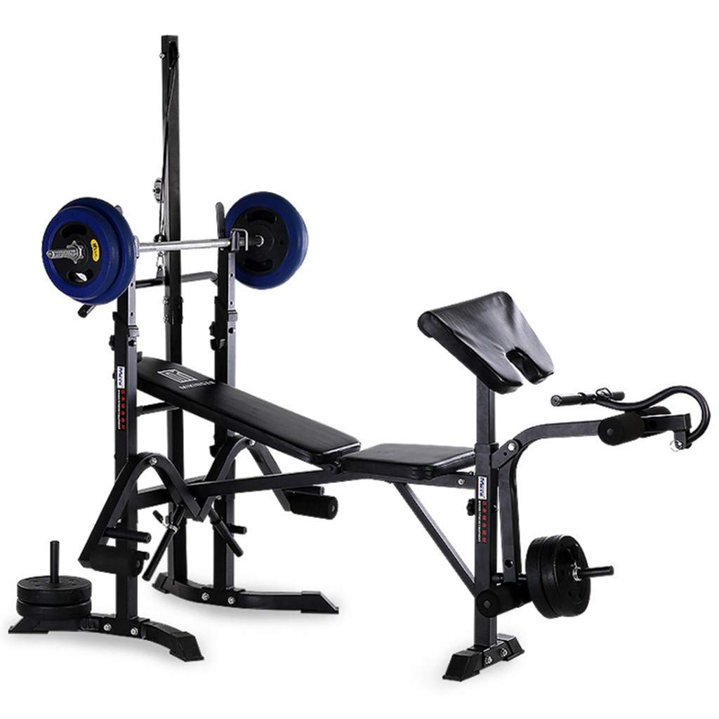 Adjustable Olympic Weight Bench Set - Multifunctional Dumbbell Bench for Weightlifting, Strength Training & Home Gym Equipment | Perfect for Home, Office & Gym Workouts | Fast USA Shipping