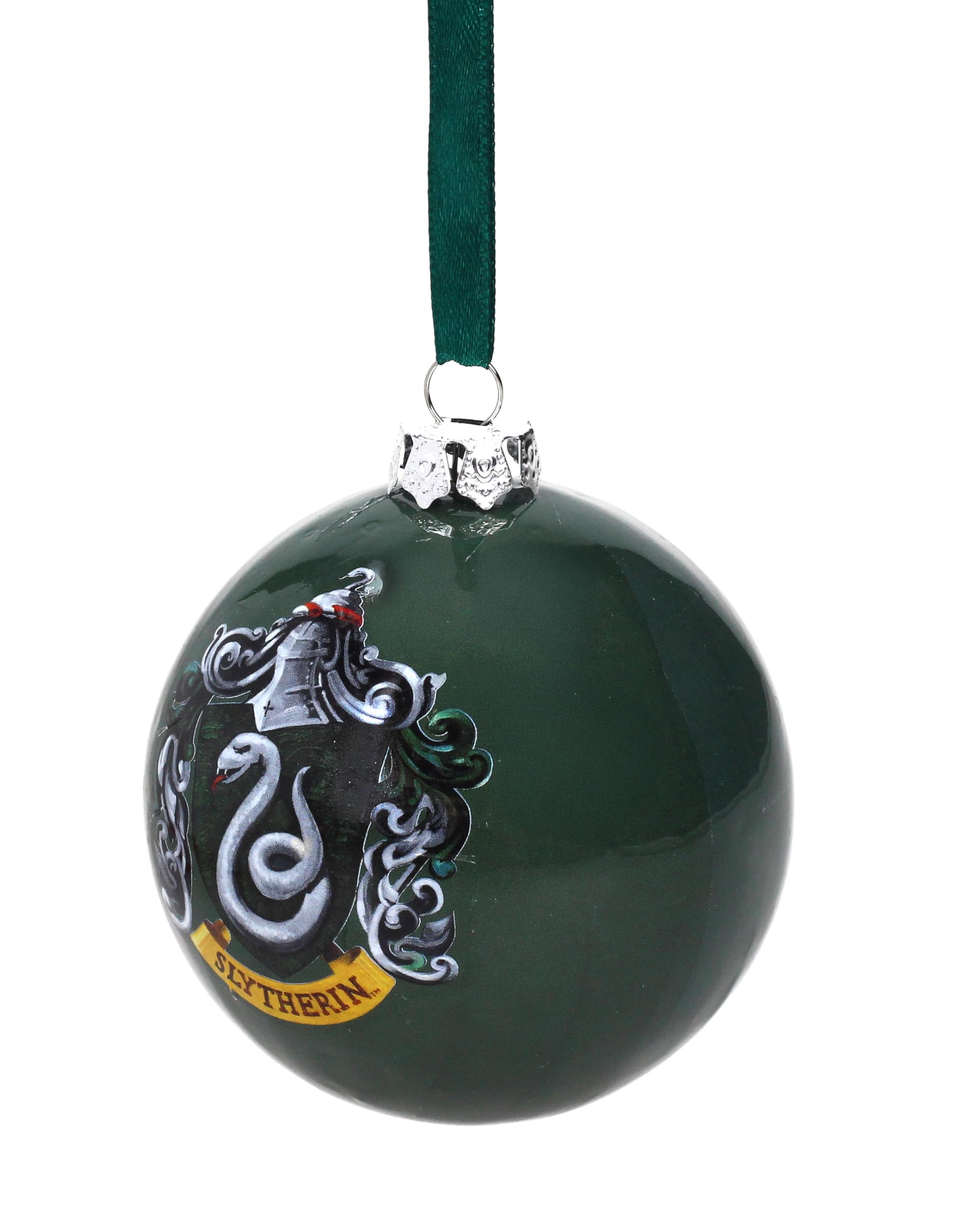 Harry Potter Slytherin House Collectible Ornament - Official Licensed Decor for Christmas Tree, Gifts, and HP Fans Collection