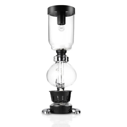 Yama Siphon 3 Cup Glass Tabletop Coffee Maker - Premium Vacuum Coffee Brewer for Home & Office Use - Perfect for Pour Over Coffee Lovers & Specialty Coffee Enthusiasts