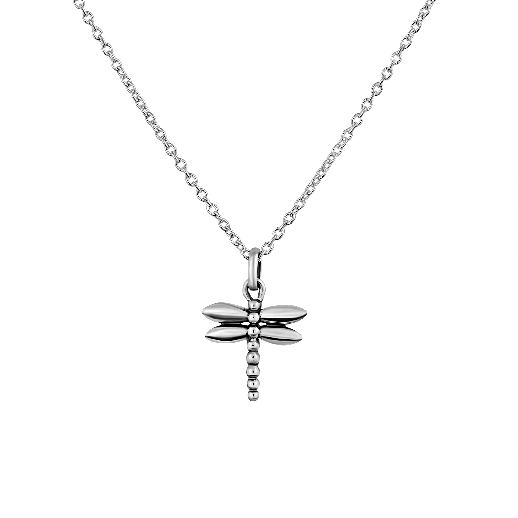 Elegant Dragonfly Pendant Necklace for Women - Dainty Gold or Silver Jewelry Gift for Her - Perfect for Everyday Wear, Special Occasions & Gifts