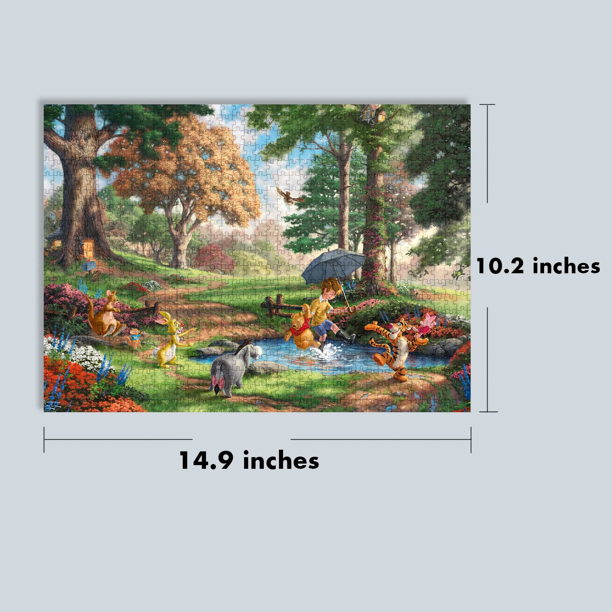 Turani 300-Piece Wooden Jigsaw Puzzle for Adults - Challenging Brain Teaser & Home Decor - Perfect for Family Game Night, Stress Relief & Wall Art Display