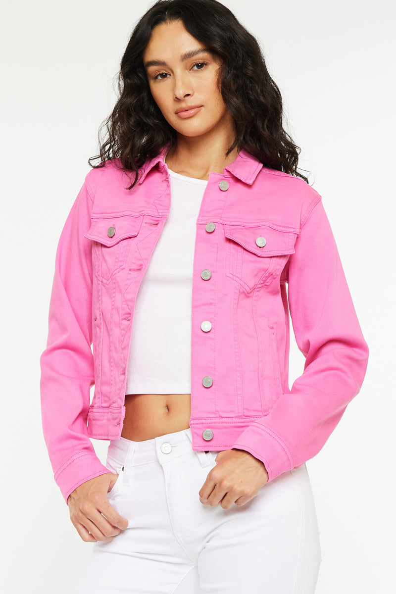 Stylish Tulip Color Jacket for Women - Lightweight Waterproof Windbreaker with Hood - Perfect for Hiking, Travel & Outdoor Activities