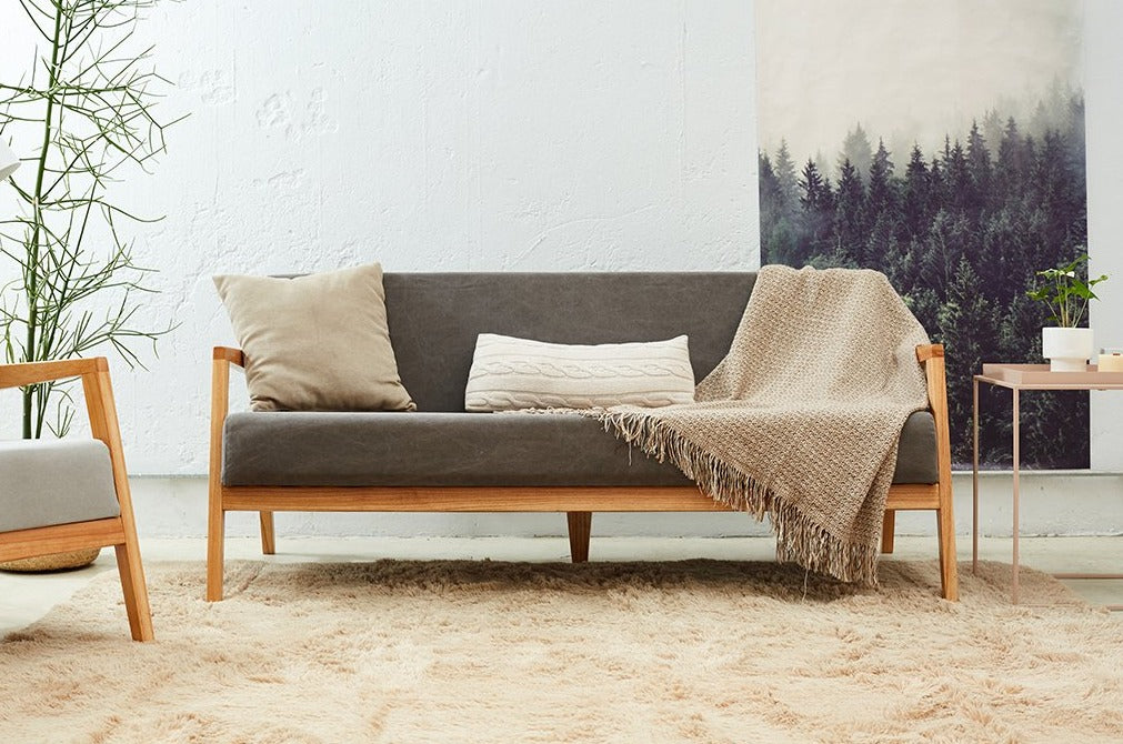 Steve 2-Seater Sofa - Modern Comfortable Couch for Living Room, Apartment & Small Spaces