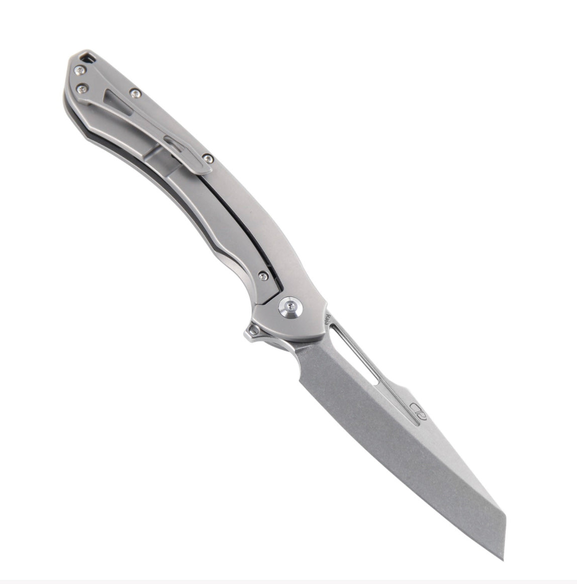 Kizer Ki4537 Raja Titanium Frame Lock Folding Knife - EDC, Outdoor Camping, Survival Gear, Tactical Utility Tool