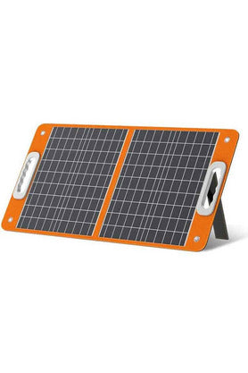 Flashfish 18V/60W Foldable Solar Panel Charger - Portable Solar Power for Camping, Hiking, RV & Outdoor Adventures