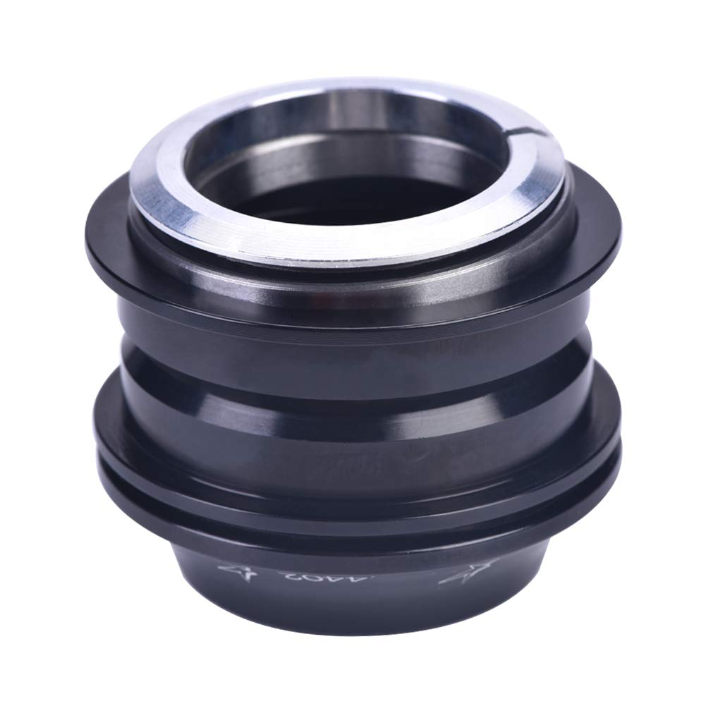 Aluminum Alloy Bike Headset - 44mm Straight Tube Bearing Headset for Most Bicycles | Perfect for Road Bikes, Mountain Bikes & BMX Upgrades