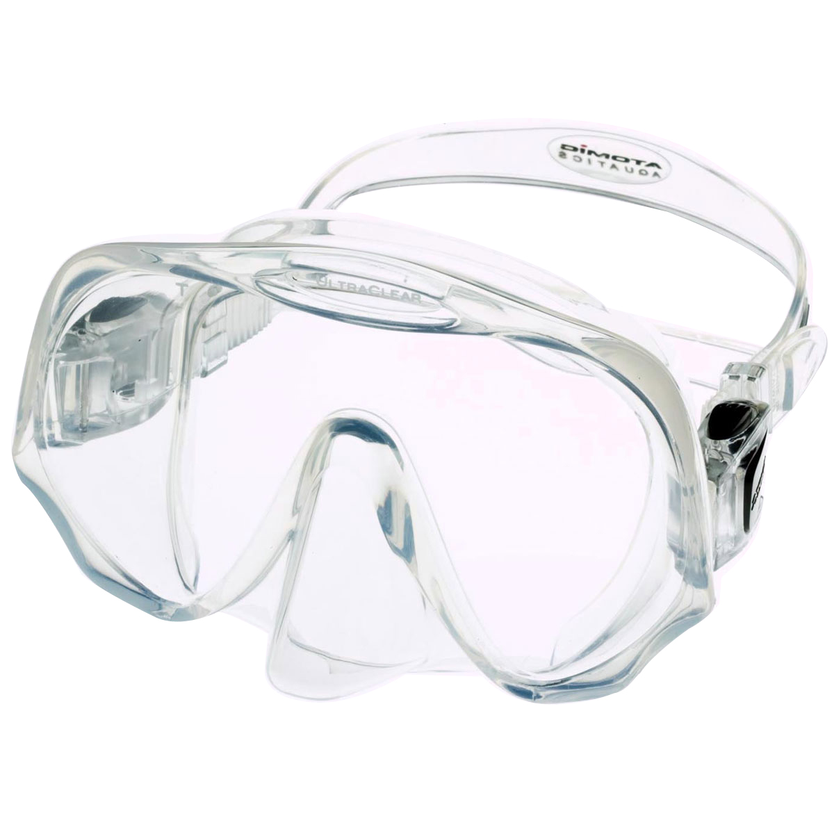 Atomic Aquatics Frameless Clear Scuba Diving Mask - Perfect for Snorkeling, Freediving & Underwater Photography
