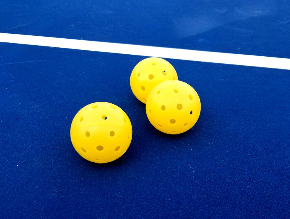 Tourna Outdoor Pickleballs - 6 Pack Durable Pickleball Balls for Outdoor Play - Perfect for Tournaments, Backyard Games & Pickleball Practice