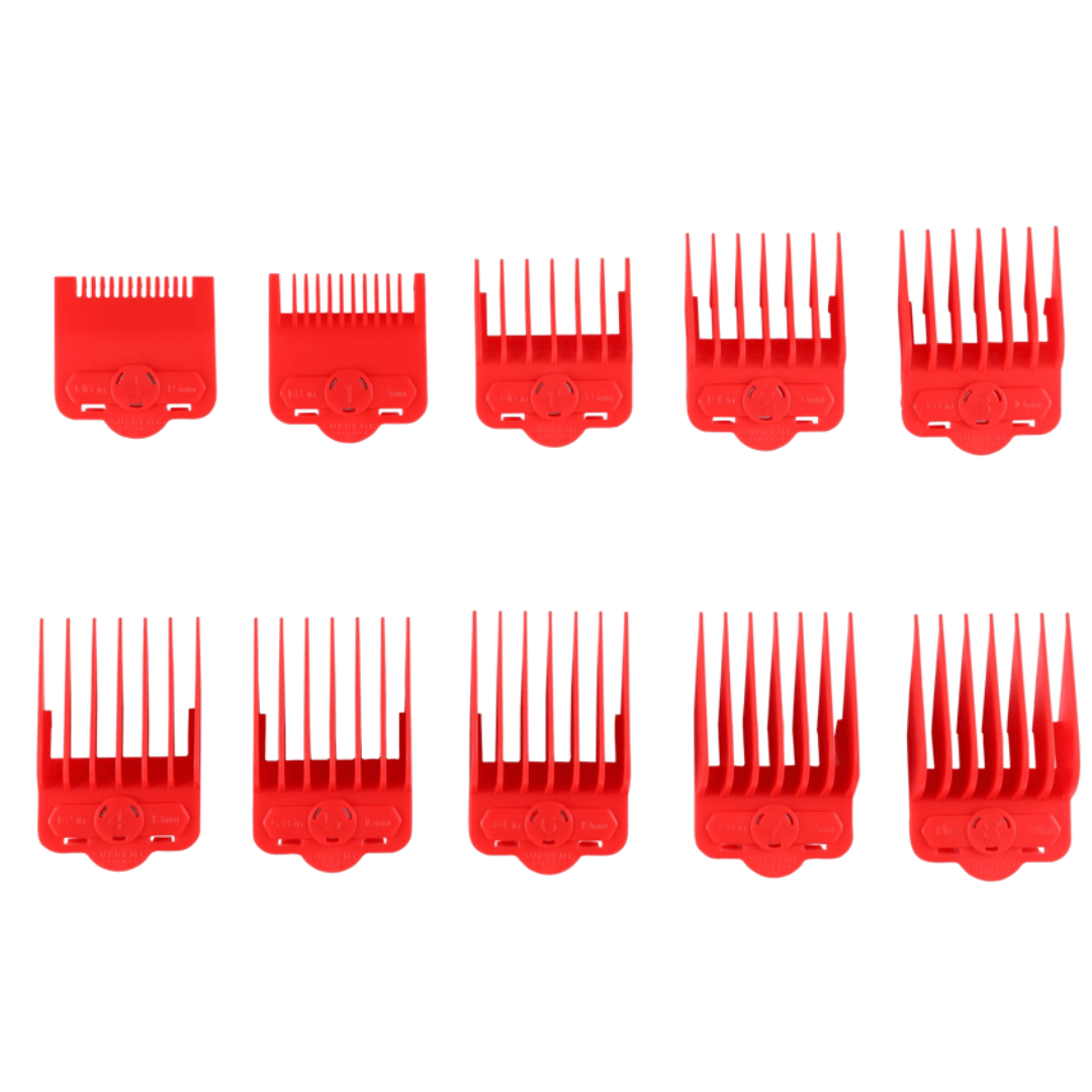 Professional Magnetic & Clip-On Blade Guards for Hair Clippers CMG100 - Perfect for Barbers, Stylists & Home Haircuts