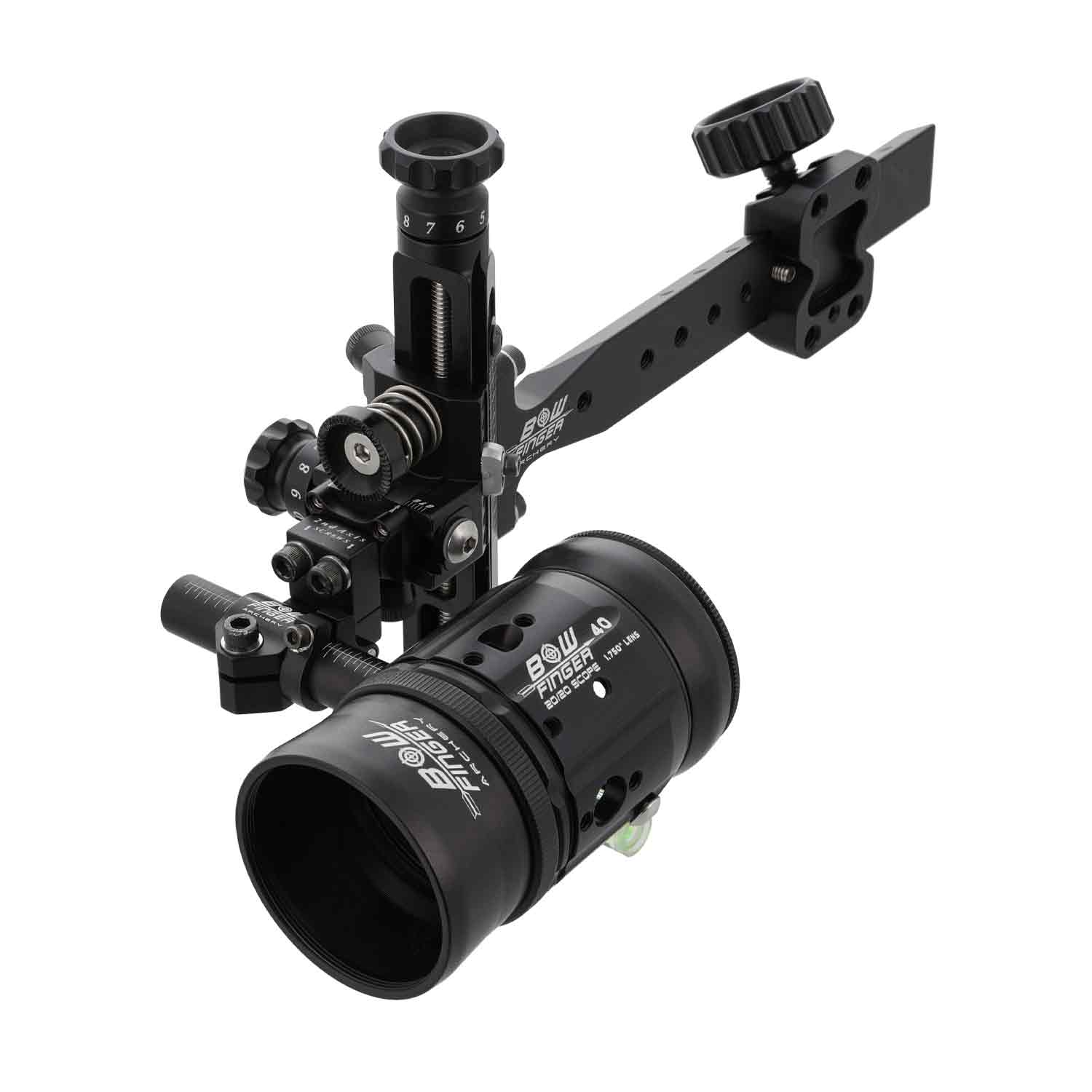 Bowfinger 1 Compound Target Sight V2 - Precision Bow Sight for Archery Hunting & Target Practice - Perfect for Outdoor Adventures & Competitive Shooting