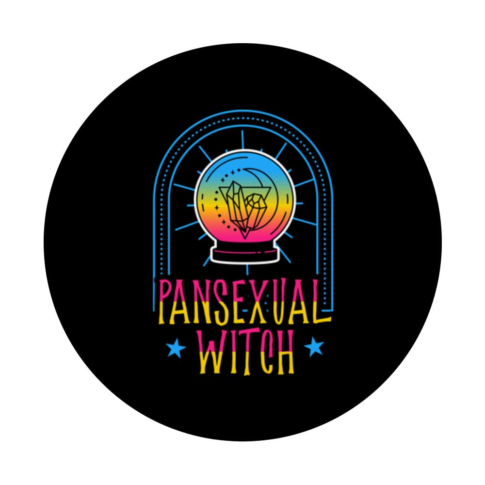 Wicca Witchcraft Crystals PopGrip - Satanic & Mystical for Phone Grip