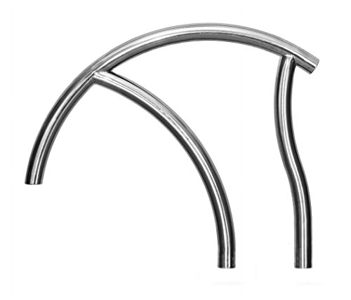 Stylish and Affordable Designer Figure 4 Grab Rail - Durable Bathroom Safety Handle for Seniors and Disabled - Perfect for Showers, Toilets, and Bathtubs
