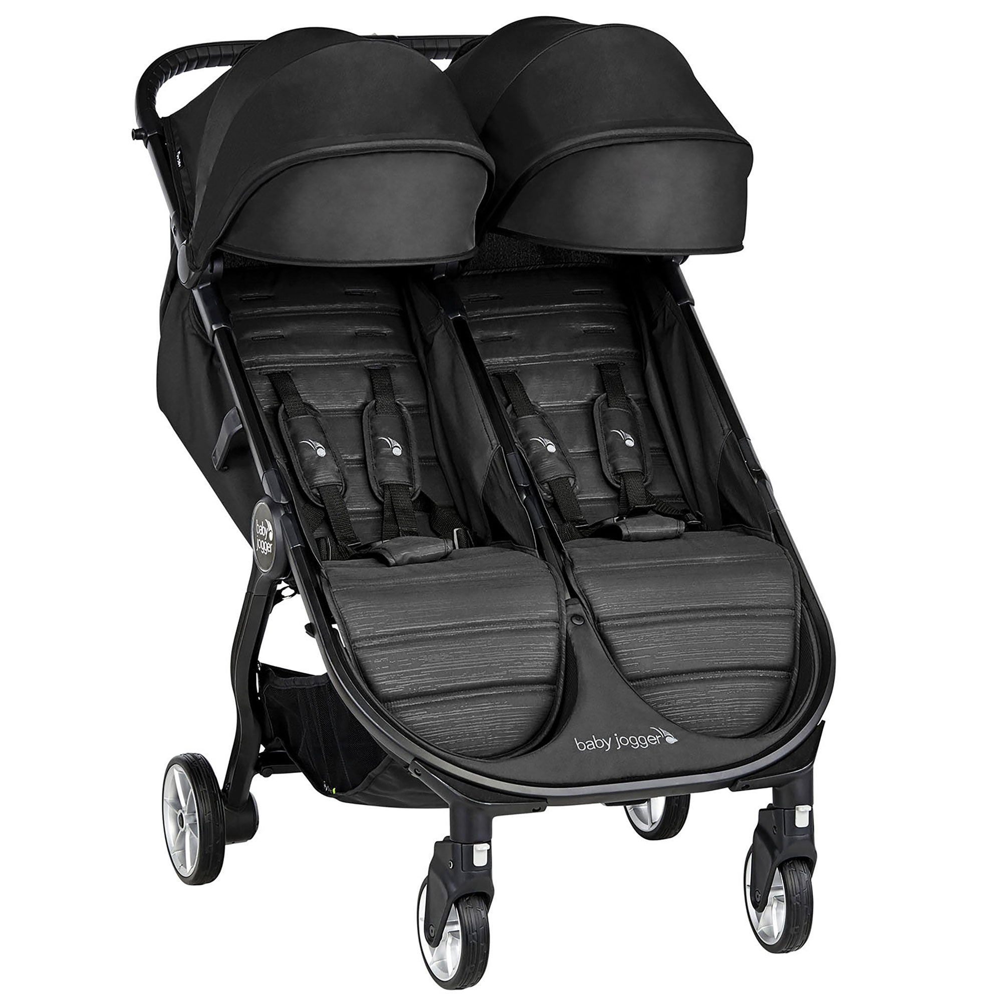 Baby Jogger City Tour 2 Double Stroller - Lightweight Compact Side-by-Side Stroller for Twins | Perfect for Urban Travel, Shopping & Outdoor Adventures