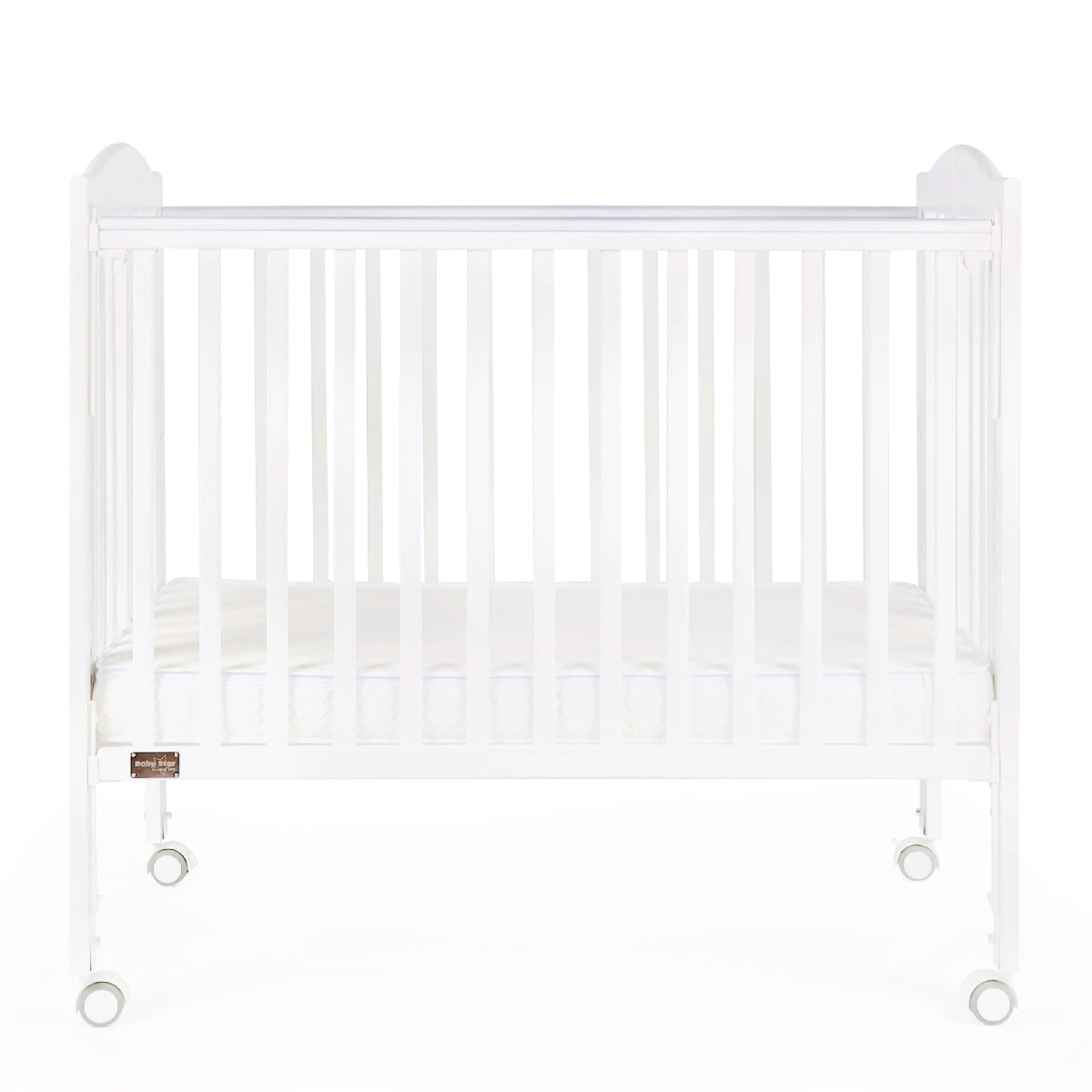 Baby Star Huggy Foldable Wooden Baby Crib with 3